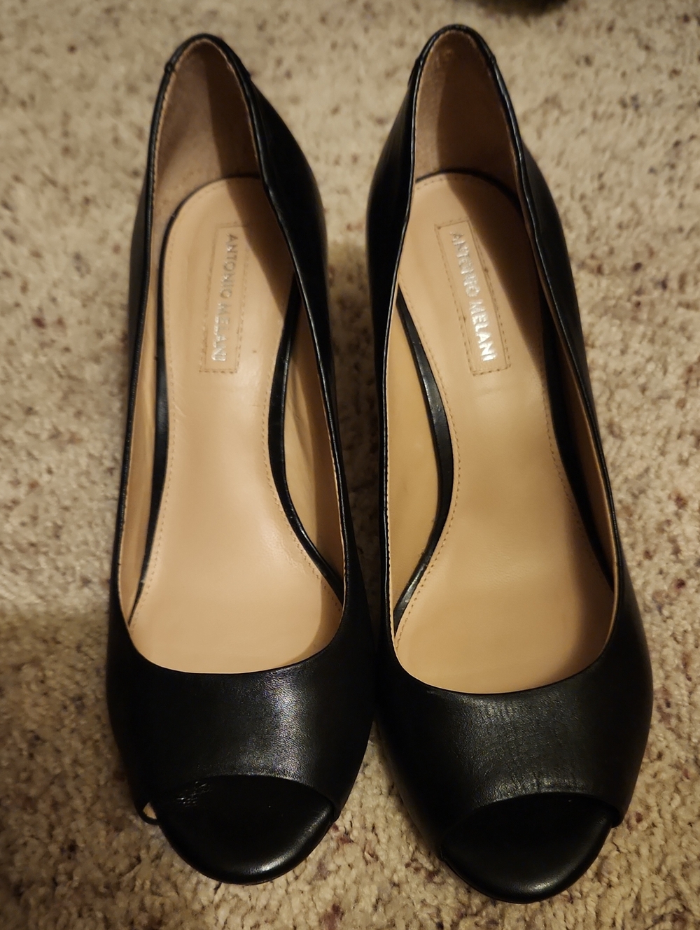 Antonio Melani Womens Open Toe Heels Size 6.5